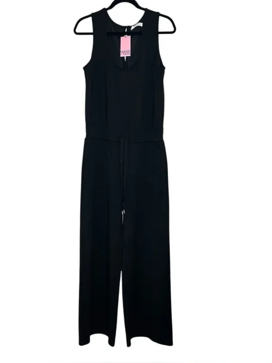 Smash Tess Drew Wide Leg Romper- Black Microscuba- Size Medium - Picture 5 of 16